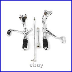 Forward Control Foot Pegs Linkages For Harley Sportster XL1200 883 48 72 04-13