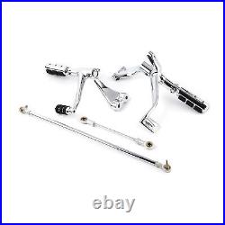 Forward Control Foot Pegs Linkages For Harley Sportster XL1200 883 48 72 04-13