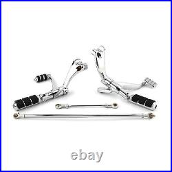 Forward Control Foot Pegs Linkages For Harley Sportster XL1200 883 48 72 04-13