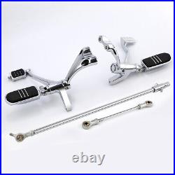 Forward Control Footpeg Lever Linkage Fit For Harley Sportster 883 1200 14-2023