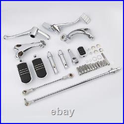 Forward Control Footpeg Lever Linkage Fit For Harley Sportster 883 1200 14-2023