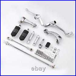 Forward Control Footpeg Lever Linkage Fit For Harley Sportster 883 1200 14-2023