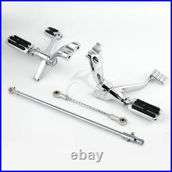 Forward Control Footpegs Linkage Fit For Harley Sportster XL1200C 2014-2022