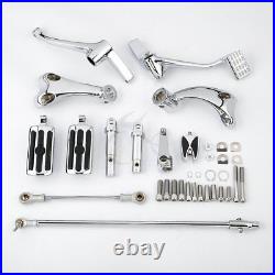 Forward Control Footpegs Linkage Fit For Harley Sportster XL1200C 2014-2022