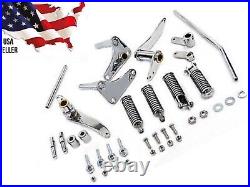 Forward Control Kit Chrome Harley DAVIDSON Sportster 1957-1974 XLH XLCH FOOTPEGS