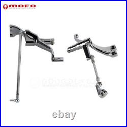 Forward Control Kit Pegs Linkage For Harley Sportster XL883 48 XL1200 2004-2013