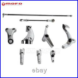 Forward Control Kit Pegs Linkage For Harley Sportster XL883 48 XL1200 2004-2013