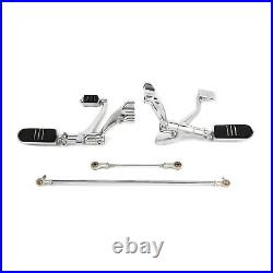 Forward Controls Foot Pegs Fit For Harley Sportster Iron XL883 1200 2004-2013