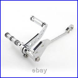 Forward Controls Foot Pegs Lever For Harley Dyna Low Rider Super Glide FXD 00-15