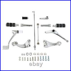 Forward Controls Kit Pegs Levers Linkages Fit For Harley Forty Eight XL 14-22 16
