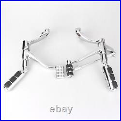 Forward Controls Linkage Levers Pedal Footpegs Footrests For Harley XL883 883N/C