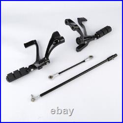 Forward Controls Peg Lever Linkage Kit Fit For Harley Sportster 883 1200 14-2022