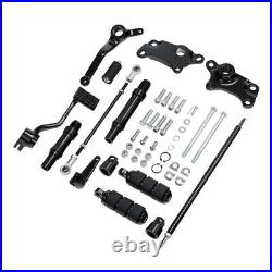 Forward Controls Pegs Lever Linkage Fit For Harley Sportster 91-03 Black/Chrome