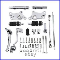 Forward Controls Pegs Levers Linkage Fit For Harley Sportster 1200 883 1991-2003