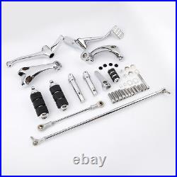 Forward Controls Pegs Levers Linkages For Harley Sportster XL 883 1200 48 72 New