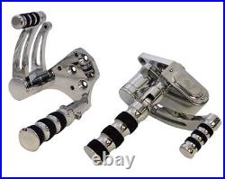 GMA Engineering GMA-FC-100-C Forward Controls Chrome 86-99 Harley Softail 45818