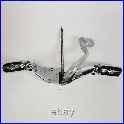 Genuine 1991-17 Harley Dyna OEM Forward Mid Control Brake Pedal & Mount Set