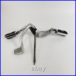 Genuine 1991-17 Harley Dyna OEM Forward Mid Control Brake Pedal & Mount Set