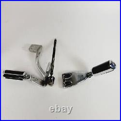 Genuine 1991-17 Harley Dyna OEM Forward Mid Control Brake Pedal & Mount Set