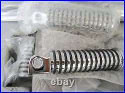 HARLEY SPORSTER 883/1200 04 LATER FORWARD CONTROL KIT chrome o-ring foot pegs