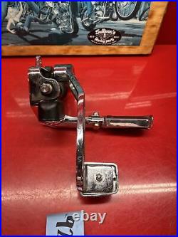 Harley Chrome 2000-17 Brake Side Forward Control Brake Pedal Master Cylinder