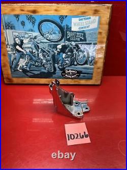 Harley Chrome Forward Control Peg Mount Oem Softail 2000 Up Left Shift Shifter