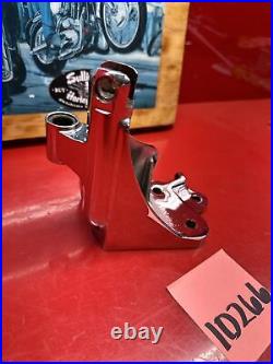 Harley Chrome Forward Control Peg Mount Oem Softail 2000 Up Left Shift Shifter