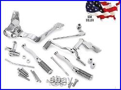 Harley Chrome Forward Controls v Twin 82-1994 22-1035 FXR SUPER GLIDE DS 243485