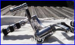 Harley Custom Chopper Bobber CHROME big dog Joker Forward Controls withMaster Cyli