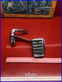 Harley Dyna Forward Control Bracket Right Side Brake Pedal Chrome Wideglide Oem