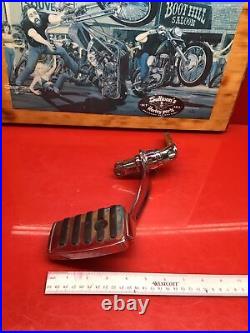 Harley Dyna Forward Control Bracket Right Side Brake Pedal Chrome Wideglide Oem