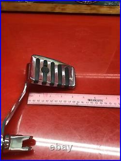 Harley Dyna Forward Control Bracket Right Side Brake Pedal Chrome Wideglide Oem