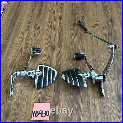 Harley Dyna Forward Controls Chrome Parts Lot Missing Brake Linkage Kuryakyn Peg