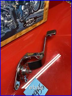 Harley dyna forward control brake pedal right side chrome 1991-2017 Genuine Foot