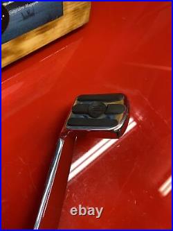 Harley dyna forward control brake pedal right side chrome 1991-2017 Genuine Foot