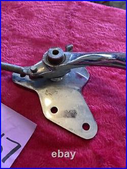 Harley fxr forward control right brake side mid Linkage Mount Pedal Foot Peg