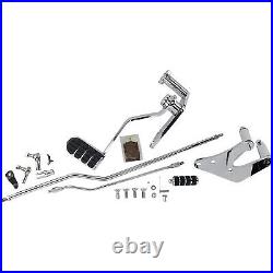 Kuryakyn 9064 +3 Extended Chrome Forward Control Kit for Harley FXD Dyna 91-17