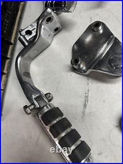 Mid Controls Parts Lot 4 Harley Davidson Sportster Softail Dyna Billet Forward