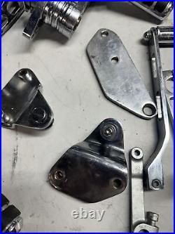 Mid Controls Parts Lot 4 Harley Davidson Sportster Softail Dyna Billet Forward