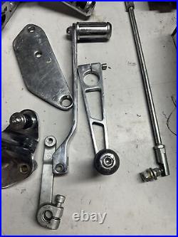 Mid Controls Parts Lot 4 Harley Davidson Sportster Softail Dyna Billet Forward