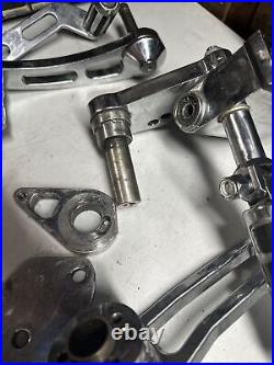 Mid Controls Parts Lot 4 Harley Davidson Sportster Softail Dyna Billet Forward