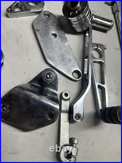 Mid Controls Parts Lot 4 Harley Davidson Sportster Softail Dyna Billet Forward