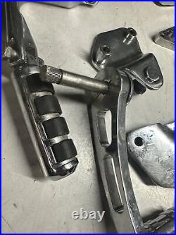 Mid Controls Parts Lot 4 Harley Davidson Sportster Softail Dyna Billet Forward