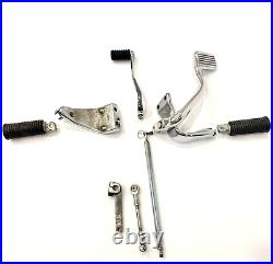 Oem Harley 06-17 Dyna Chrome Further Forward Mid Controls Brake Shift Lever Pegs